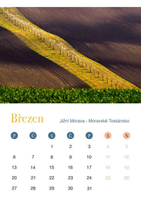 Kalendáře 2023 - Kolem světa