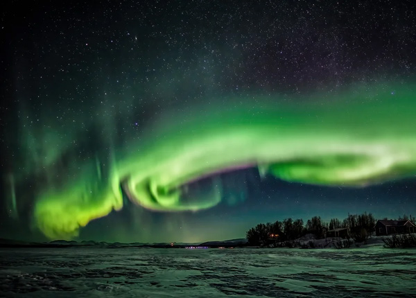 Laponsko - za polární září